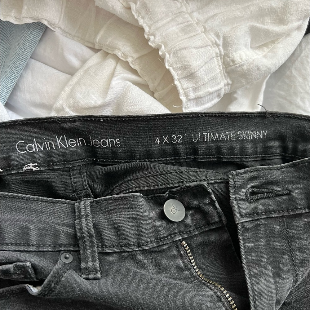 Calvin Klein black skinny jeans